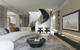 Schody kręcone - Schody kręcone -  Projekt domu Willa Prestige 3 WAW1179