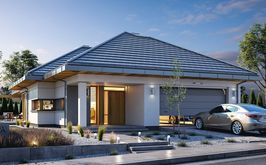 na co zwrócić uwagę kupując projekt domu - projekt Wąski WAH1880