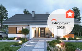 extraprojekt najlepsze projekty domów tanich w budowie 2025