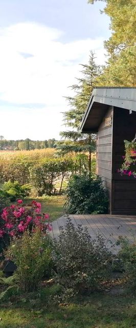 Domki Widokówka Okuninka Jezioro Białe 3 m do wody