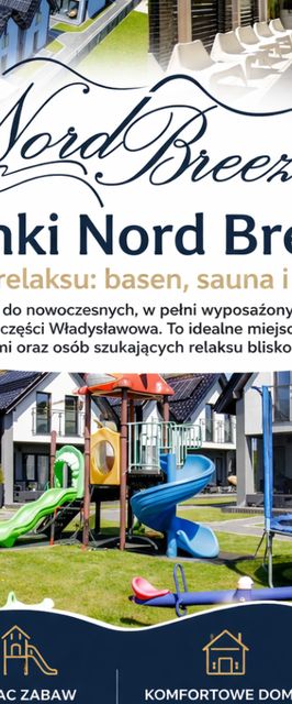  Domki Nord Breeze z podgrzewanym basenem i jacuzzi