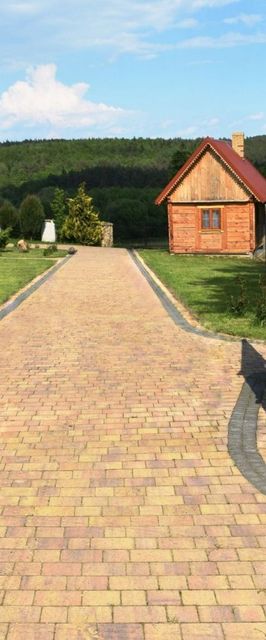 Drewniany domek z piernika