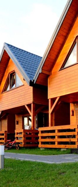 Lato Gąski - Drewniane domki letniskowe