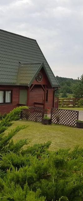 Dwa Domy Drewniane Nad Jeziorem Orzyskim