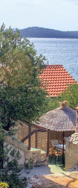 Halászkunyhó Nyaraláshoz A Tenger Mellett Öböl Vitane, Pasman - 8484 Vitane