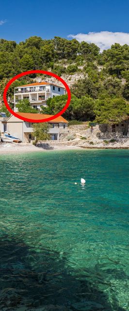 Robinzoni Apartmanok A Tenger Mellett Öböl Torac, Hvar - 8653 Torac