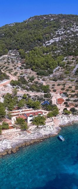 Halászkunyhó Nyaraláshoz A Tenger Mellett Öböl Golubinka, Hvar - 14344 Golubinka