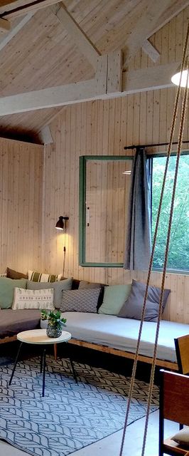 Moha és Páfrány Kabinház Dunakanyar Dömös