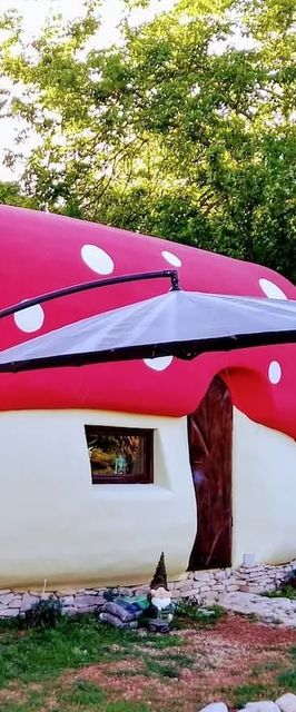 House Fairytale Village Mushroom Rupe