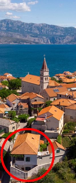 Apartmanok Parkolóhellyel Postira, Brac - 19107 Postira