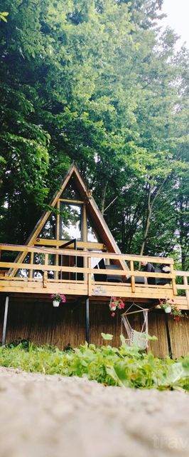 Cabana A-frame ,,la Constantini,, Curtea de Argeș