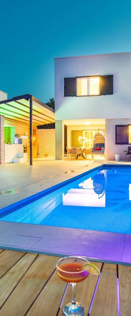 Luxusvilla Medencével Baska Krk - 19671 Baška