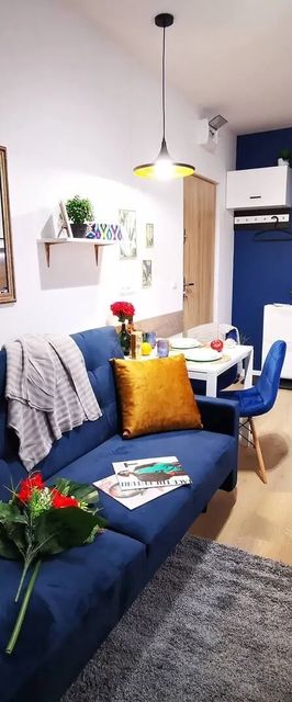 2-2 Stylowa mała kawalerka przy Metrze naziemnym SKM Warszawa