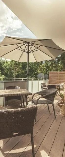 Słoneczny apartament z dużym tarasem tuż przy lesie