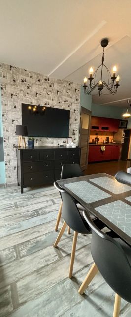 APARTAMENT FAMILIJNY KRYNICA MORSKA - 10 osób 2 poziomy 2 łazienki kuchnia