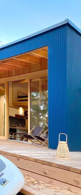 Lunette Lodge z sauną nad jeziorem (10 osób) Janówko