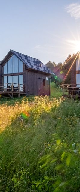  POLANA PIORUN Domki na zboczu góry Piorun Krynica-Zdrój