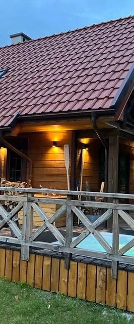 Dom Gabriela  z jacuzzi Wypoczynek na Gulbitach "U Sebka" Morąg