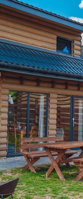 Zalesie 7D - domki nad jeziorem z własną linią brzegową MAZURY