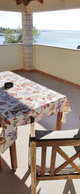 Apartments Zambratija with sea view