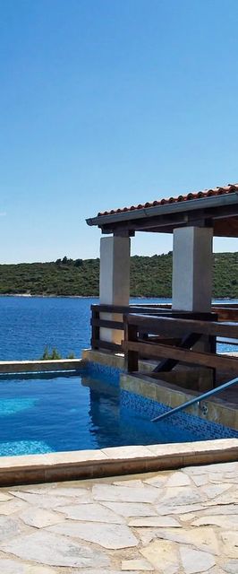 Ház Családok Részére Medencével A Tenger Mellett Öböl Lanđin, Pasman - 20399 Lanđin