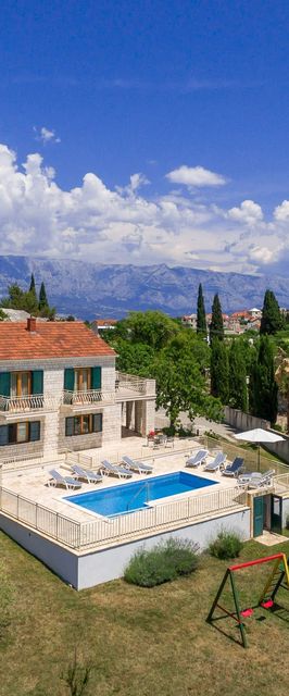 Ház Családok Részére Medencével A Tenger Mellett Sumartin, Brac - 22636 Sumartin