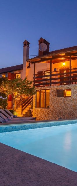 Ház Családok Részére Medencével Risika, Krk - 23314 Risika