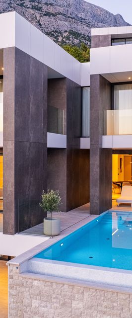 Luxusvilla A Tenger Mellett Medencével Baska Voda, Makarska - 23370 Baška Voda