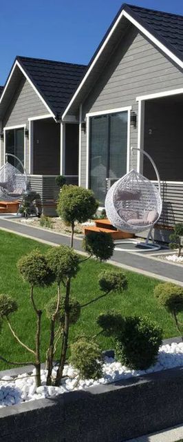 Domki Skandynawia z basenem Dąbki