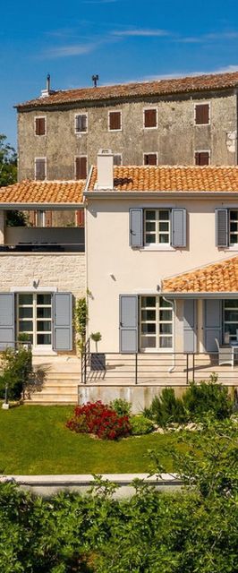 Villa Casa Katharina s bazenom i panoramskim pogledom Vizinada