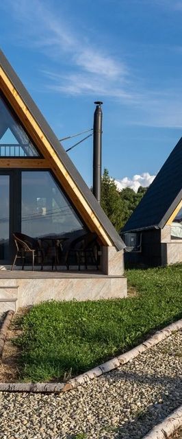Căsuțe A-frame Green Hill Popas Poiana Mărului