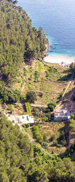 Halászkunyhó Nyaraláshoz A Tenger Mellett Öböl Orlandusa, Korcula - 21104 Orlanduša