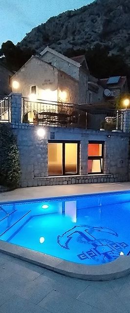 Ház Családok Részére Medencével Makarska - 22882