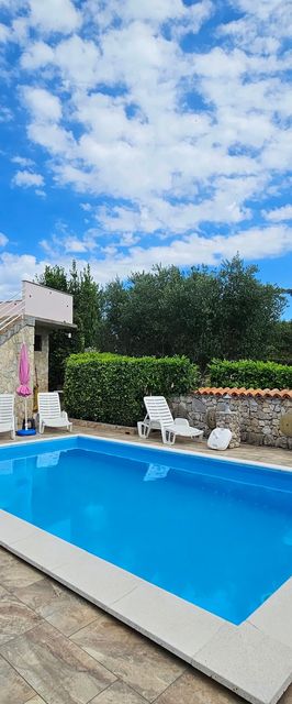 Ház Családok Részére Medencével Ljutići, Krk - 23686 Ljutići