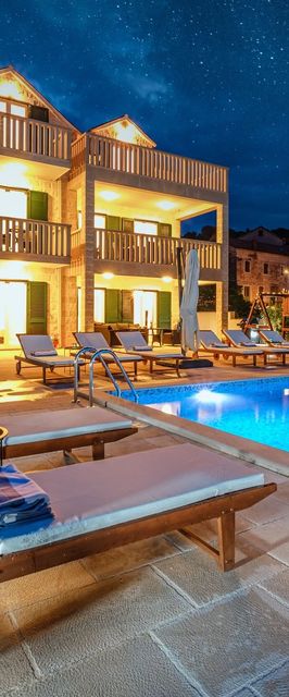 Luxusvilla A Tenger Mellett Medencével Splitska, Brac - 23815 Splitska