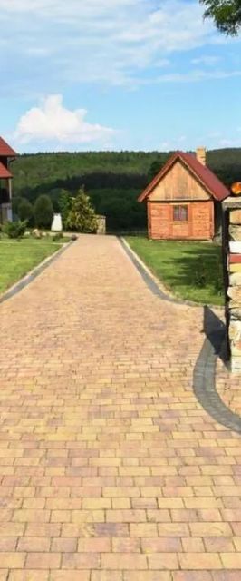 Drewniany domek z piernika Iwaniska