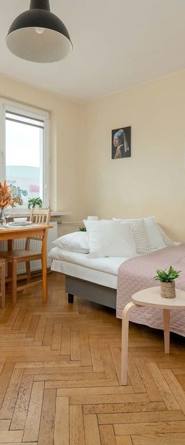 Złota 61 | Studio w Centrum Warszawy | Widok na Miasto