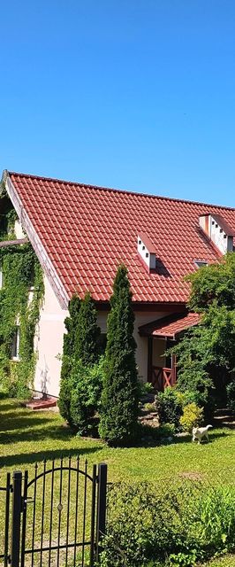 Dom z ogrodem na Mazurach