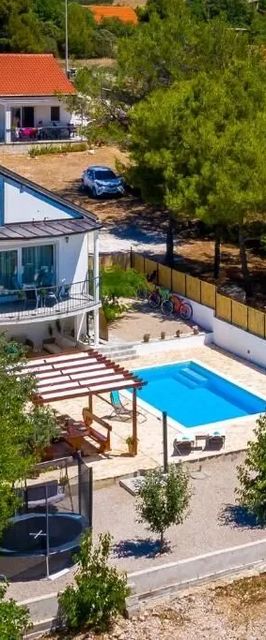 Ház Családok Részére Medencével Vrpolje, Sibenik - 24345 Vrpolje