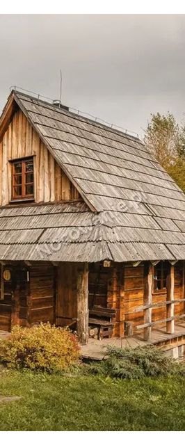 Domek drewniany Cisna