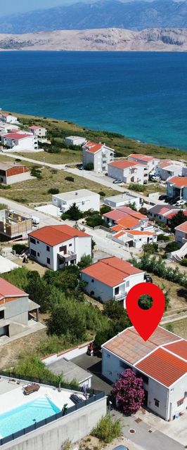 Apartmanok Parkolóhellyel Pag - 24714