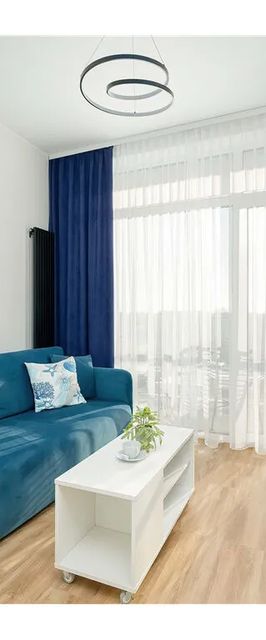 Ku Morzu 1D | Niebiesko-Beżowy Apartament | Basen Sianożęty