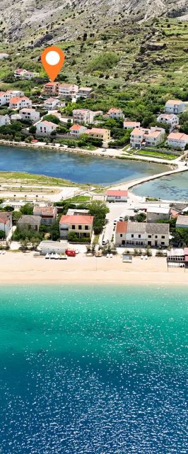 Apartments Crljenko with sea view Pag