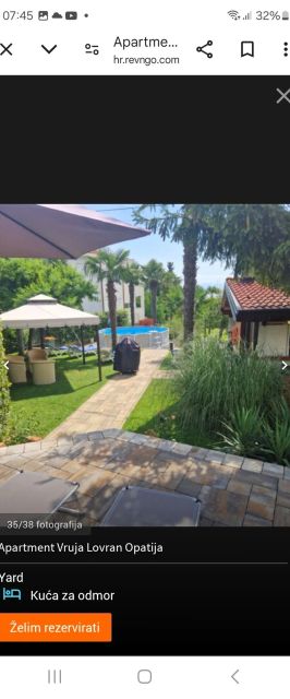 Apartment Vruja Lovran Opatija