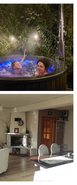 Domek na Brzegu z jacuzzi - Zawoja