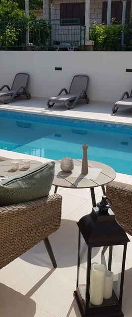 Apartmanok A Tenger Mellett Medencével Lumbarda, Korcula - 9303 Lumbarda