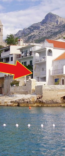 Apartmanok A Tenger Mellett Pisak, Omis - 1003 Pisak
