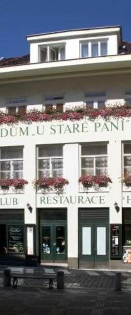 HOTEL U STARÉ PANÍ Praha
