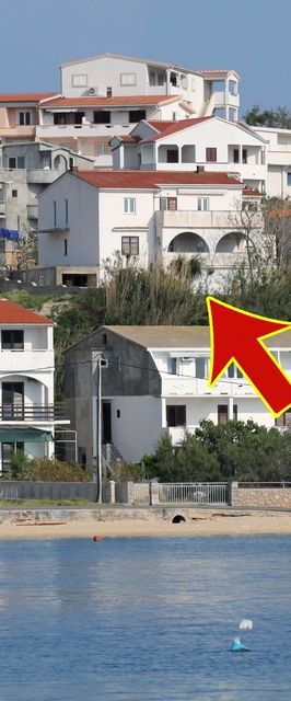 Apartmanok Parkolóhellyel Metajna, Pag - 208 Metajna