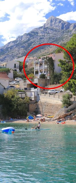 Apartmanok A Tenger Mellett Pisak, Omis - 1067 Pisak